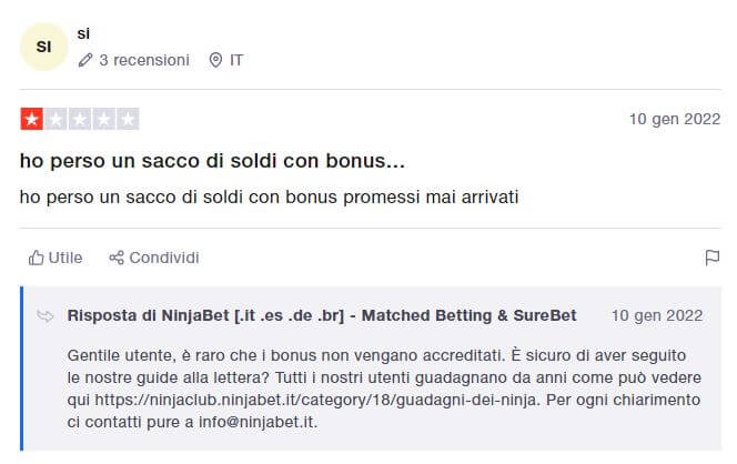 recensione ninjbet numero 2