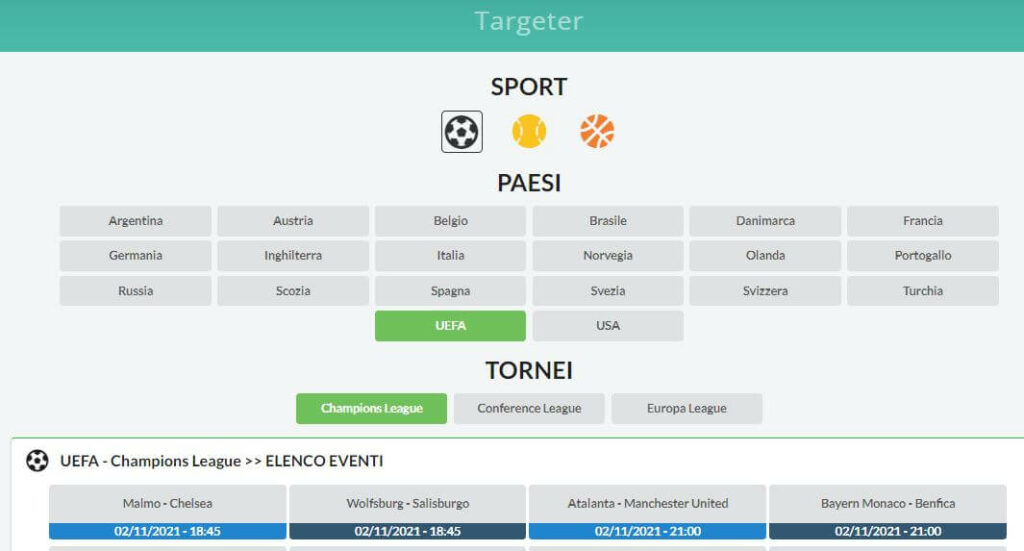 targeter robinodds