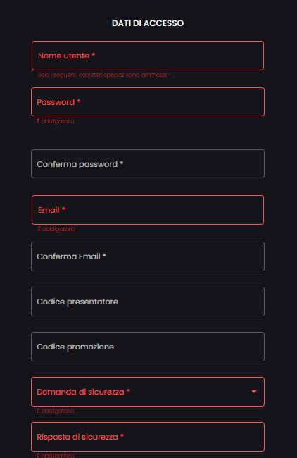 registrarsi a newgioco step3
