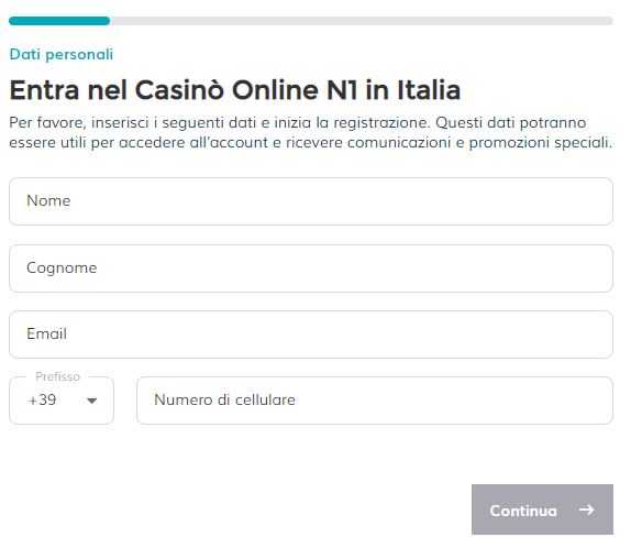 registrazione starcasino
