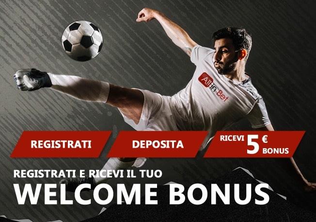 bonus benvenuto allinbet