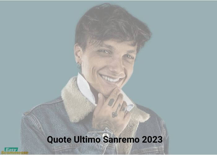 quote ultimo vincente festival di sanremo 2023